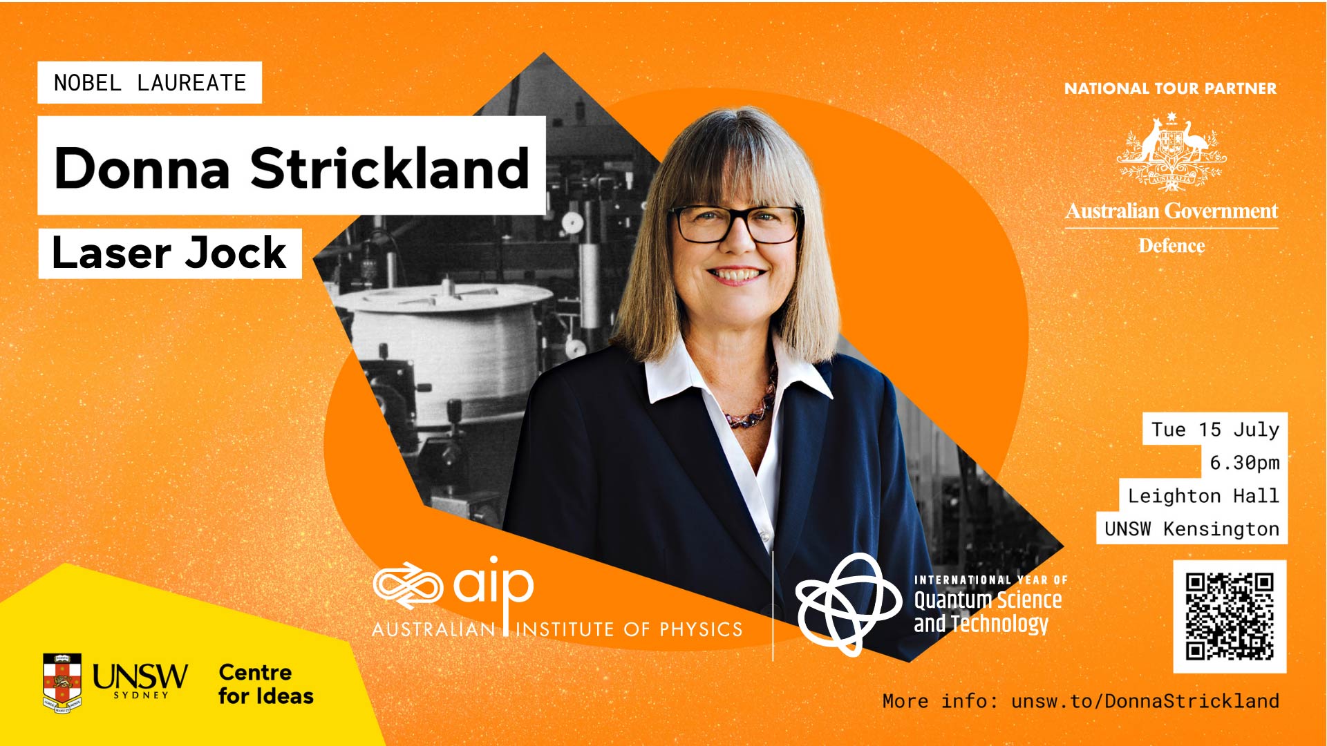 Donna Strickland Sydney
